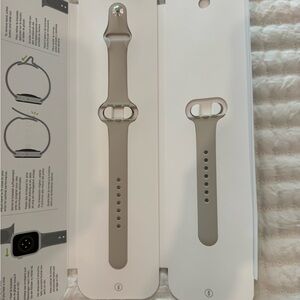 Apple brand Apple Watch Sport band color starlight